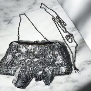 Nila Anthony Silver Sequin Bag